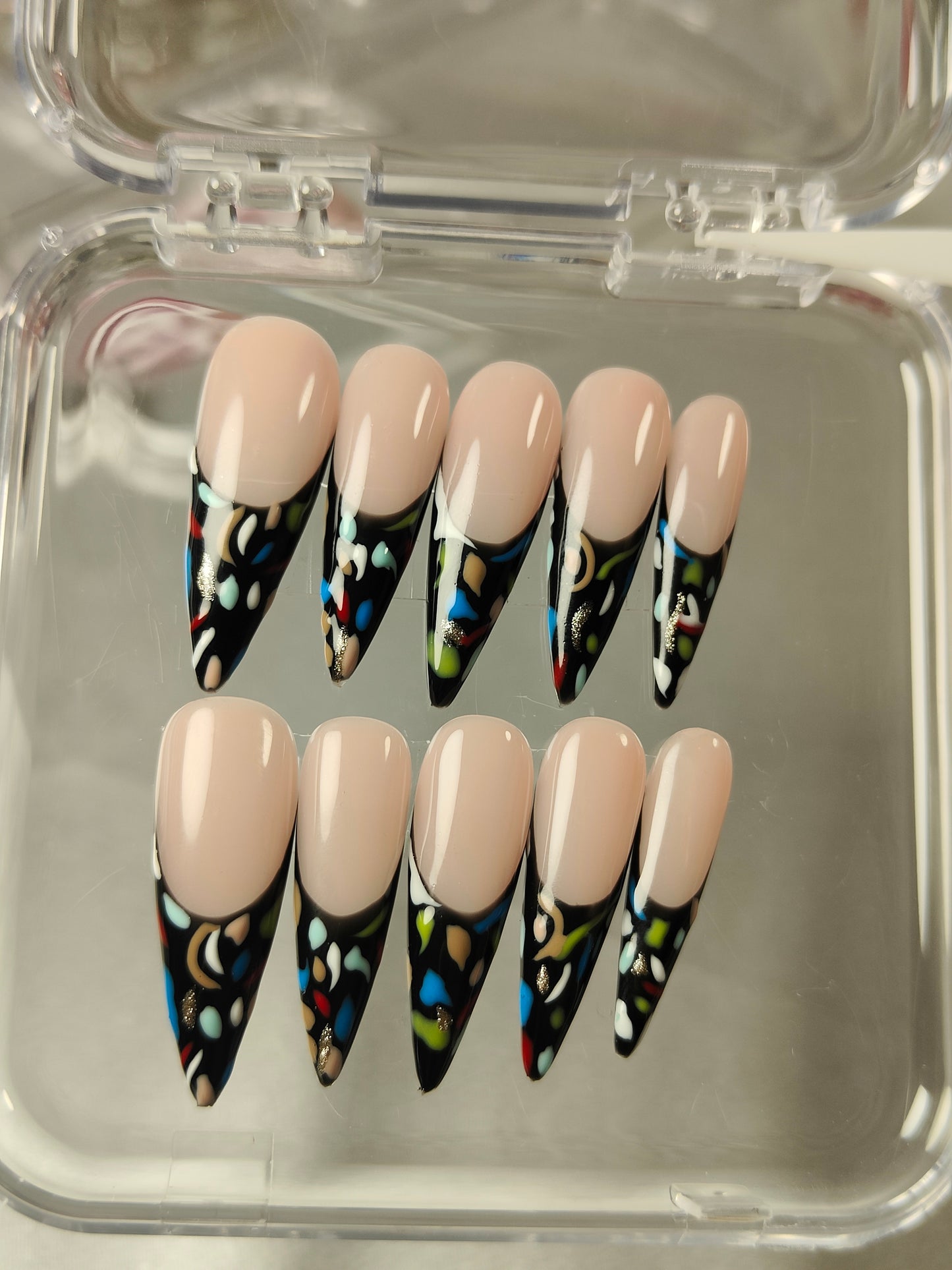 hand made press on nails false nail