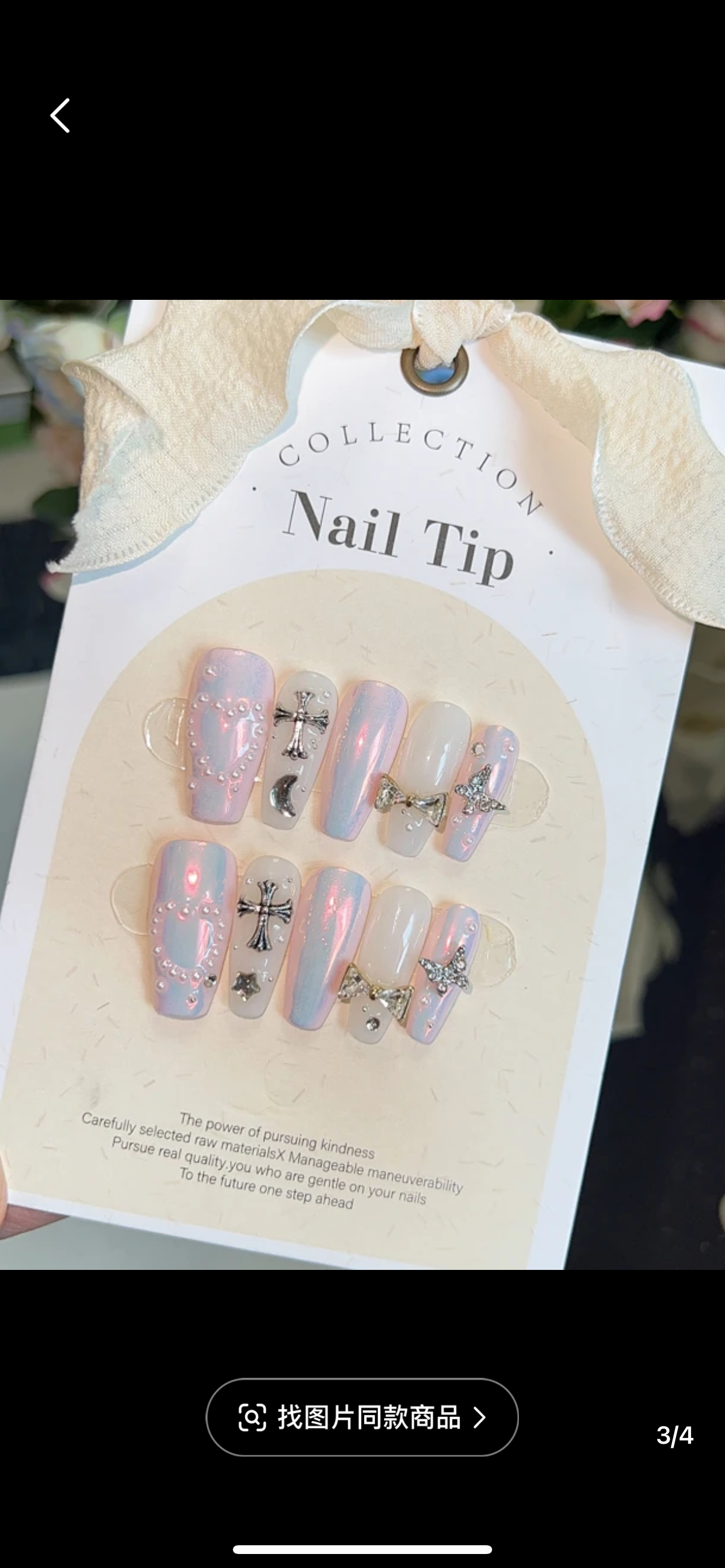 Coffin y2k press on nails Hot sexy girls Glossy fake nail