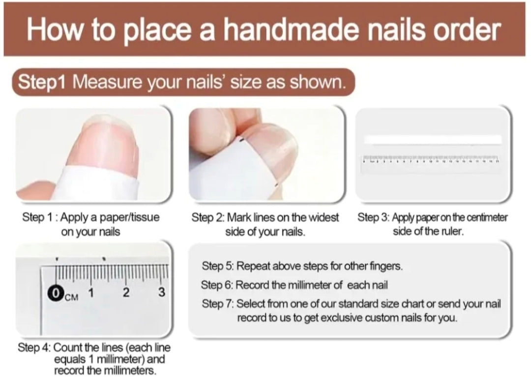 3D Almond press on nails  French  glitter fake nail